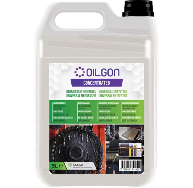 Oilgon bidon — biologisch afbreekbare industriële ontvetter